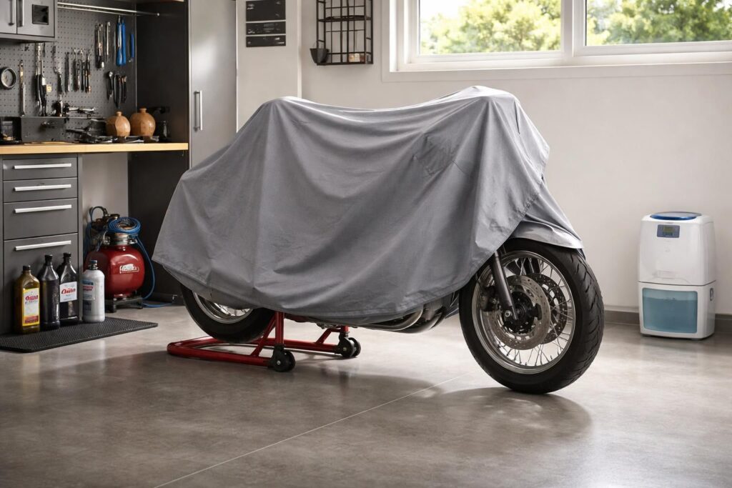 découvrez les meilleures astuces pour stocker votre moto sur une longue durée en toute sécurité et préserver son état.