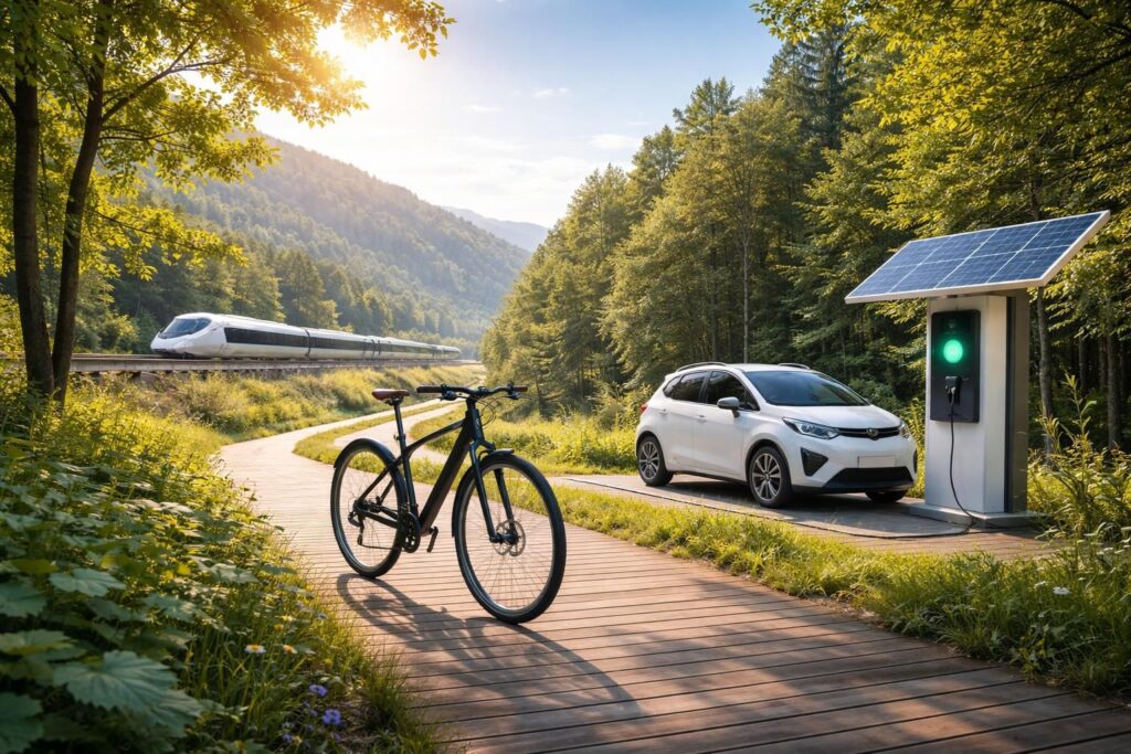 découvrez quel est le mode de transport le plus écologique et comment réduire votre impact environnemental lors de vos déplacements.