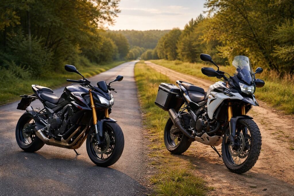 découvrez les principales différences entre un roadster et un trail, deux types de motos aux caractéristiques et usages distincts, pour mieux choisir celle qui vous convient.