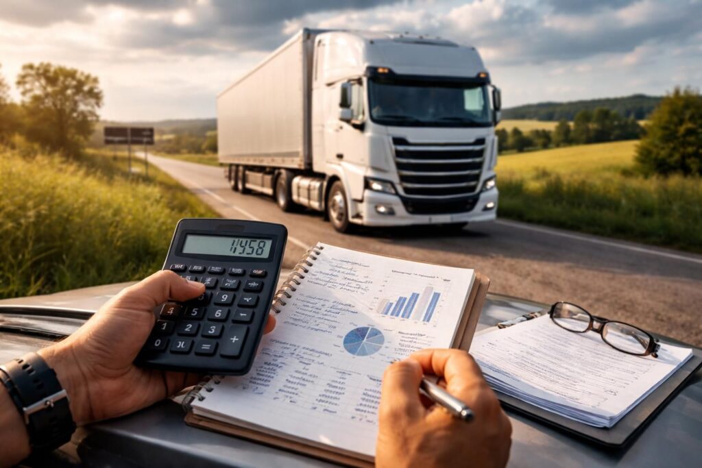 découvrez comment calculer facilement le coût au kilomètre d’un camion en prenant en compte tous les facteurs essentiels tels que le carburant, l'entretien, et l'amortissement.