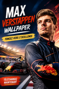 Fonds d'écran élégant de Max Verstappen pour personnaliser votre appareil.